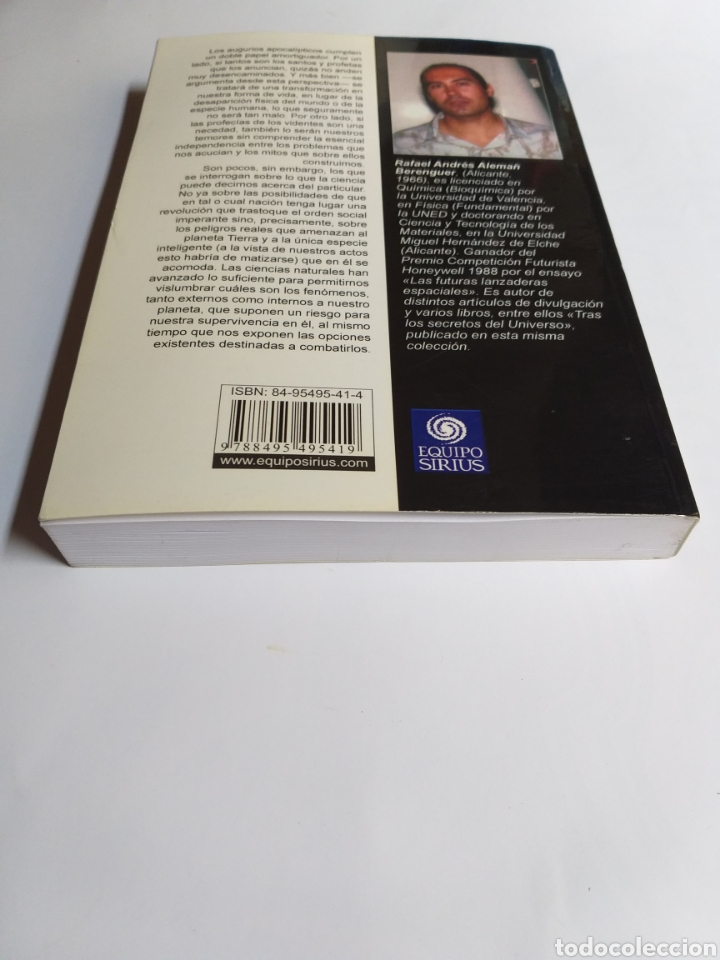 Libros de segunda mano de ciencias: Ciencia y Apocalipsis Rafael Alem&aacute;n . . Temas f&iacute;sica - Foto 6