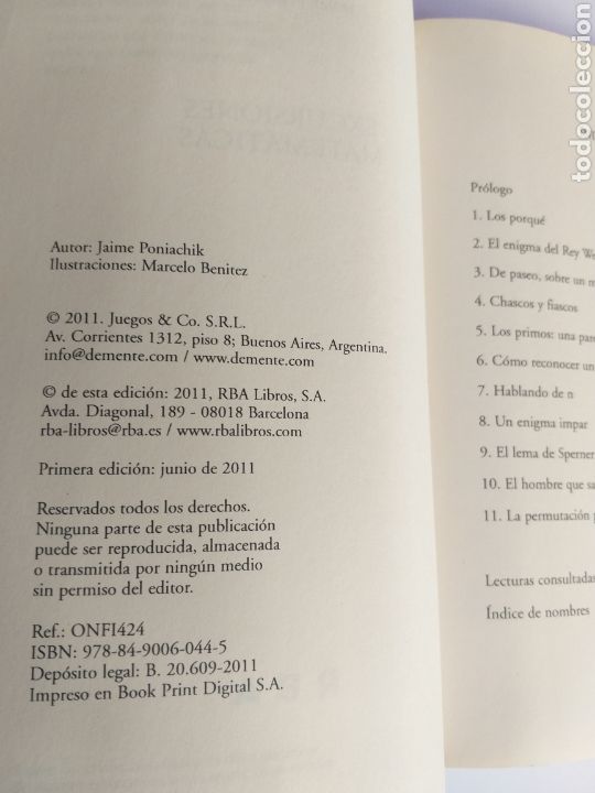 Libros de segunda mano de ciencias: Excursiones matem&aacute;ticas Jaime Poniachuk . Temas matem&aacute;ticas - Foto 7