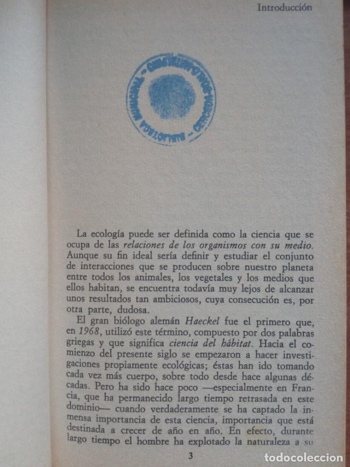 Libros de segunda mano: Introducci&oacute;n a la ecolog&iacute;a.- Dreux, Philippe - Foto 3