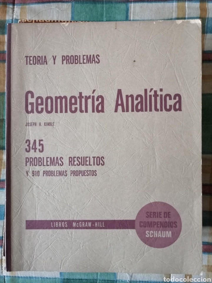Libros de segunda mano de ciencias: Geometr&iacute;a Anal&iacute;tica / Teor&iacute;a y problemas / Kindle - Foto 1