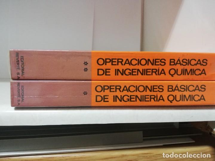 Libros de segunda mano de ciencias: OPERACIONES BASICAS DE INGENIERIA QUIMICA, MCCABE, SMITH - ED. REVERTE 2 VOLS - Foto 2