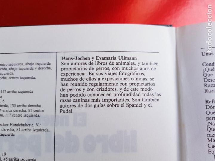 Libros de segunda mano: LIBRO-EL NUEVO LIBRO DEL PERRO-HANS/J.ULLMANN-1988-EXCELENTE-c&iacute;rculo de lectores. - Foto 6