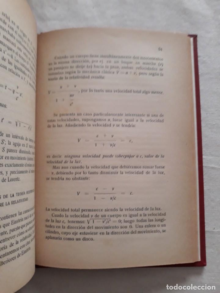 Libros de segunda mano de ciencias: WULF, TEODORO. LA TEOR&Iacute;A DE LA RELATIVIDAD DE EINSTEIN - Foto 5