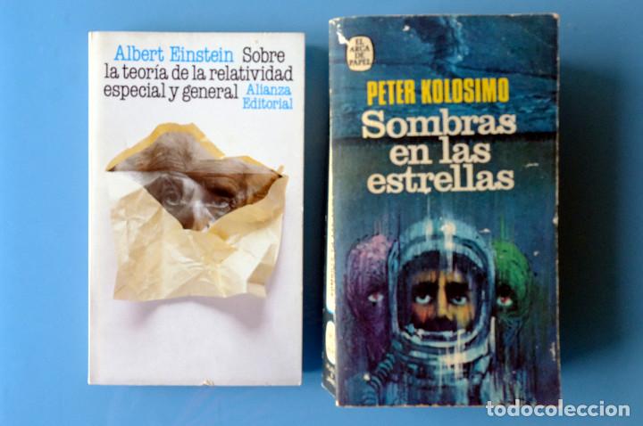 Libros de segunda mano de ciencias: SOBRE LA TEORIA DE LA RELATIVIDAD ESPECIAL Y GENERAL. EINSTEIN + SOMBRAS EN LAS ESTRELLAS. KOLOSIMO - Foto 1