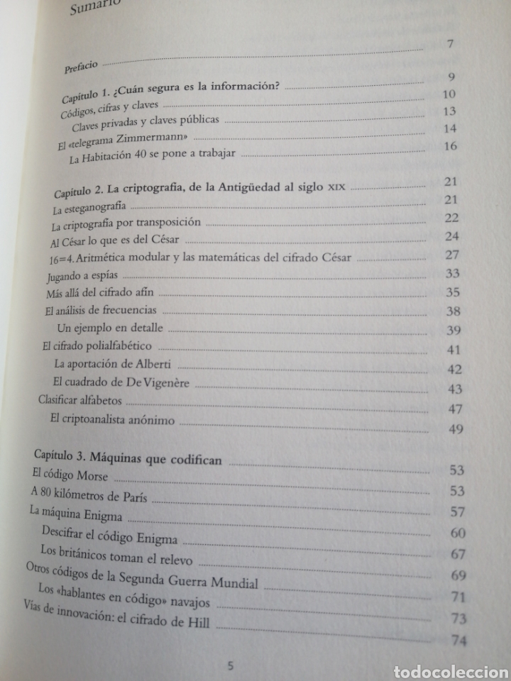 Libros de segunda mano de ciencias: Matem&aacute;ticos, esp&iacute;as y piratas inform&aacute;ticos - Foto 4