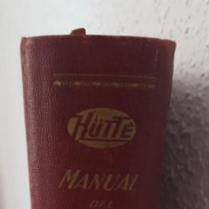 Libros de segunda mano de Ciencias: MANUAL DEL INGENIERO, HÜTTE, TOMO I. Lote 262189995