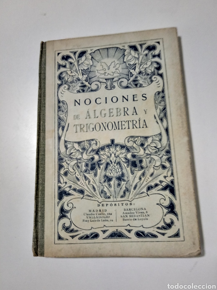 Libros de segunda mano de ciencias: NOCIONES DE ALGEBRA Y TRIGONOMETRIA .bru&ntilde;o . - Foto 1