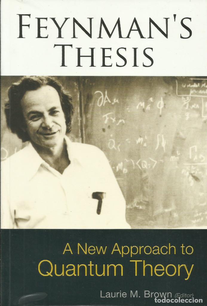 Libros de segunda mano de ciencias: Feynmans Thesis - Foto 1