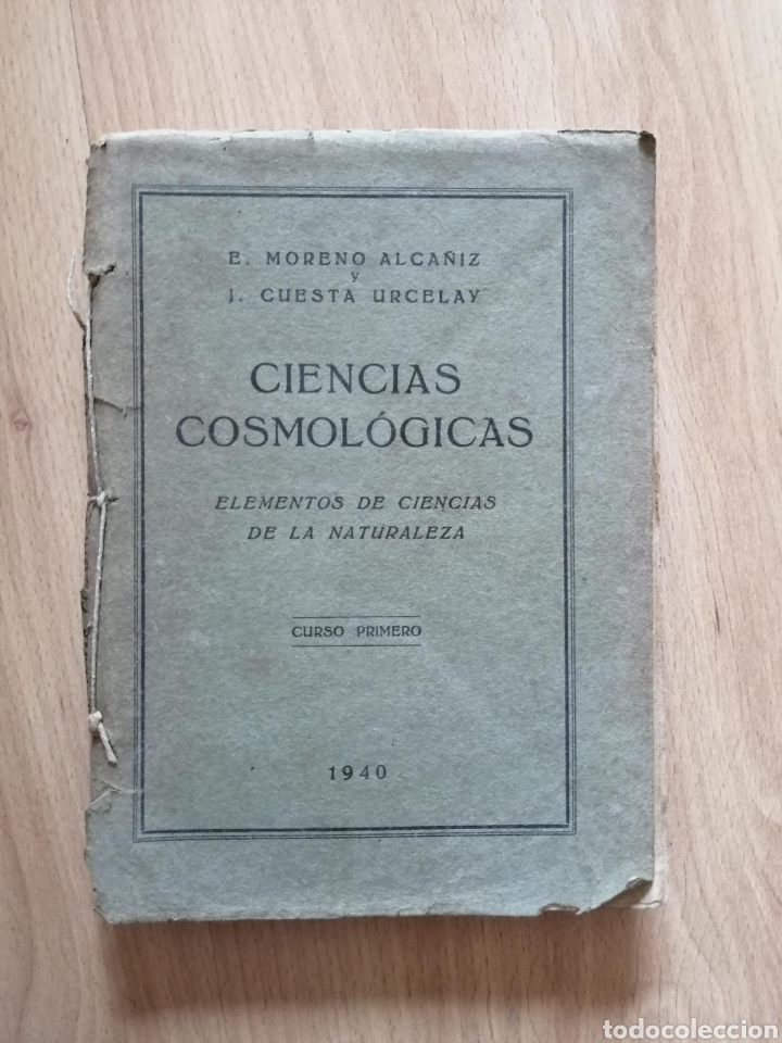 Libros de segunda mano de ciencias: CIENCIAS COSMOL&Oacute;GICAS 1940 - Foto 1