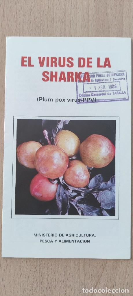 Libros de segunda mano: Cuadr&iacute;pdico el virus de la Sharka (Plum pox virus PPV).1984 - Foto 1
