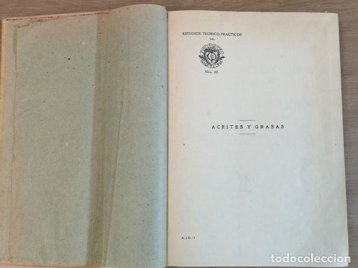 Libros de segunda mano de ciencias: Aceite y Grasas - Foto 2