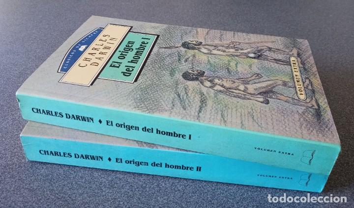 Libros de segunda mano: El Origen del Hombre Charles Darwin - Foto 5 - 265476024