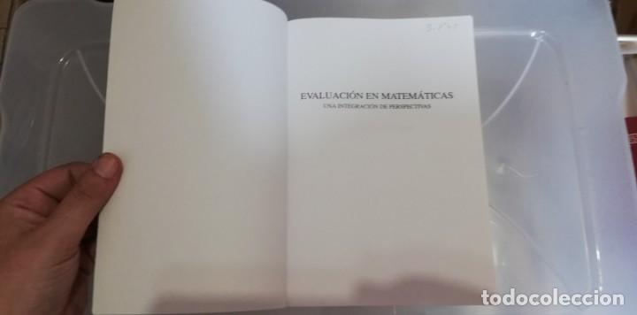 Libros de segunda mano de ciencias: EVALUACION EN MATEMATICAS - GIMENEZ RODRIGUEZ - Foto 2