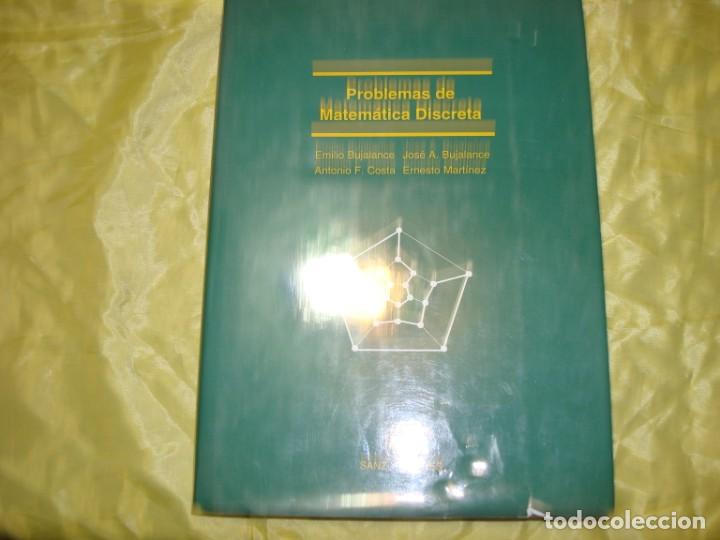 Libros de segunda mano de ciencias: PROBLEMAS DE MATEMATICA DISCRETA. VV/AA. SANZ Y TORRES, 1&ordf; EDC. 1993 - Foto 1