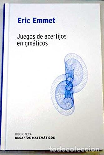 Libros de segunda mano de ciencias: Juegos de acertijos enigm&aacute;ticos. Eric Emmet - Foto 1