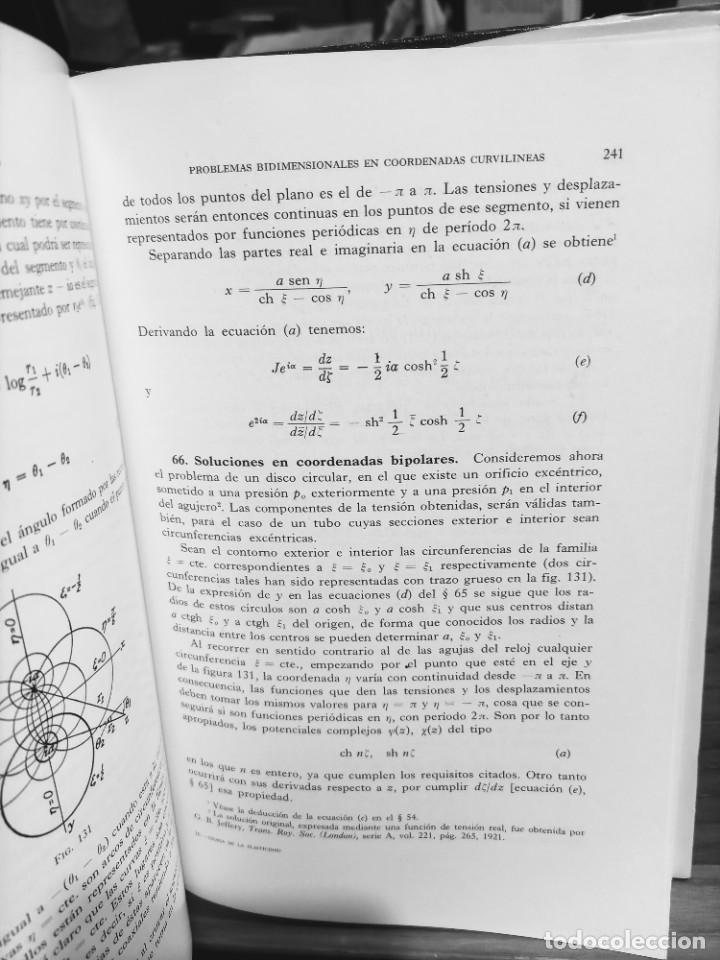 Libros de segunda mano de ciencias: TEORIA DE LA ELASTICIDAD - S. TIMOSHENKO / J.N. GOODIER - Foto 2