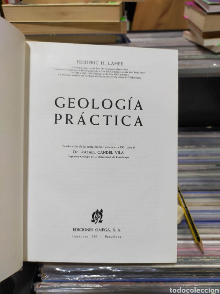 Libros de segunda mano: GEOLOG&Iacute;A PR&Aacute;CTICA - FREDERIC H. LAHEE - OMEGA - Foto 8