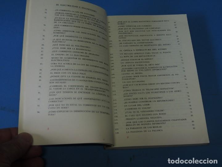 Libros de segunda mano de ciencias: PARADOJAS Y SOFISMAS FISICOS.-V. LANGUE. - Foto 6