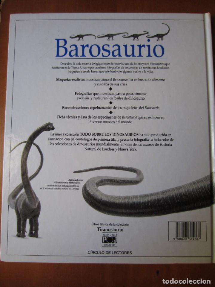 Libros de segunda mano: Todo sobre los Dinosaurios - El Barosaurio (William Lindsay) - Foto 2