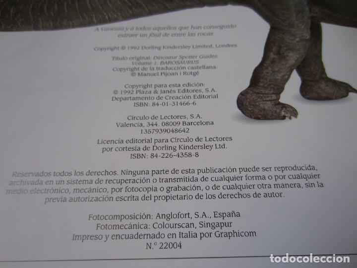 Libros de segunda mano: Todo sobre los Dinosaurios - El Barosaurio (William Lindsay) - Foto 9