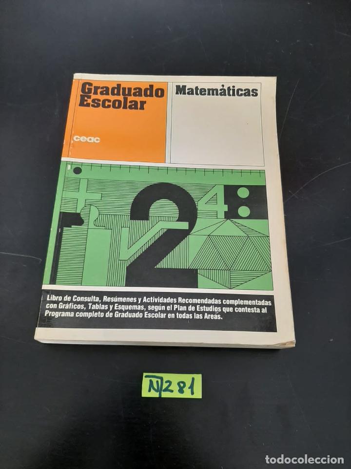 Libros de segunda mano de ciencias: Graduado escolar matem&aacute;ticas - Foto 1