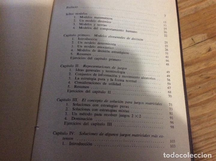 Libros de segunda mano de ciencias: ROBERT SINGLETON - WILLIAM TYNDALL. INTRODUCCI&Oacute;N A LA TEOR&Iacute;A DE JUEGOS Y A LA PROGRAMACI&Oacute;N LINEAL. - Foto 2