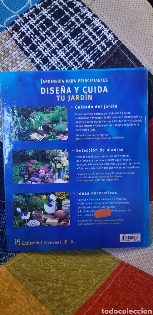 Libros de segunda mano: Libro DISE&Ntilde;A Y CUIDA TU JARD&Iacute;N. Edit. Everest - Foto 2