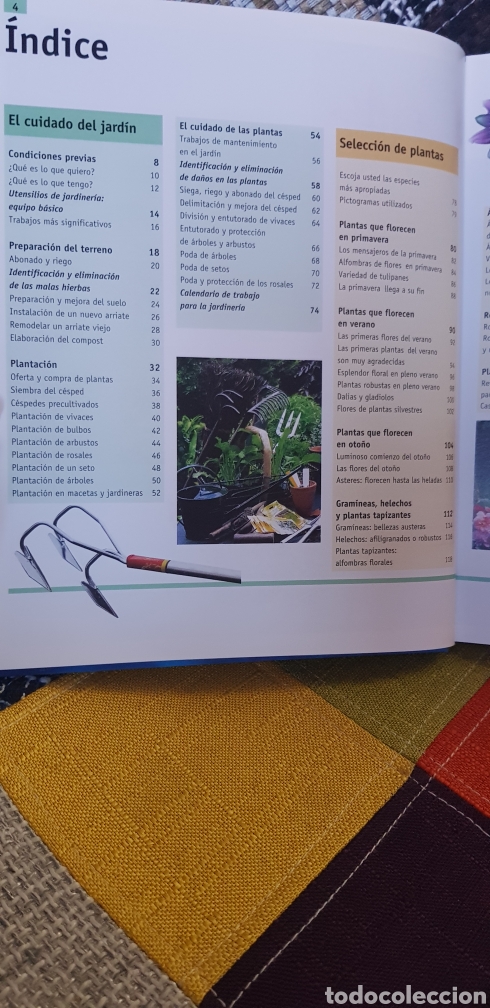 Libros de segunda mano: Libro DISE&Ntilde;A Y CUIDA TU JARD&Iacute;N. Edit. Everest - Foto 5