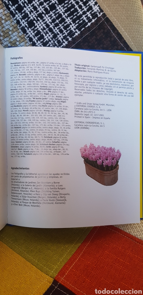Libros de segunda mano: Libro DISE&Ntilde;A Y CUIDA TU JARD&Iacute;N. Edit. Everest - Foto 7
