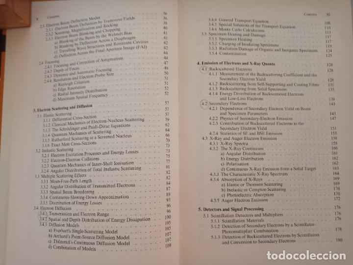 Libros de segunda mano de ciencias: Scanning Electron Microscopy. Ludwig Reimer. Springer Series in Optical Sciences - Foto 4