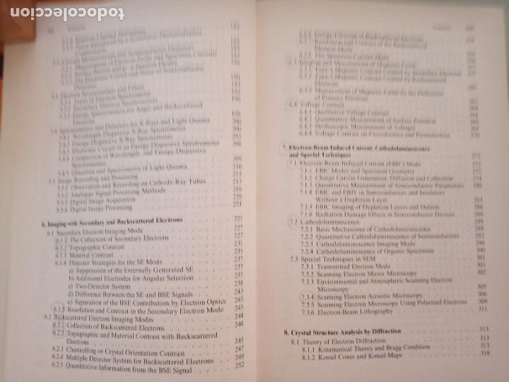 Libros de segunda mano de ciencias: Scanning Electron Microscopy. Ludwig Reimer. Springer Series in Optical Sciences - Foto 5