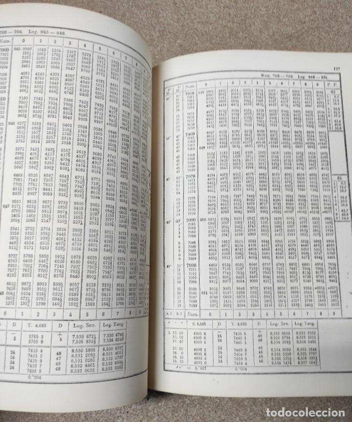 Libros de segunda mano de ciencias: TABLAS DE LOGARITMOS - VICTORIANO SUAREZ - 2&ordf; Ed - 1945 - Foto 4
