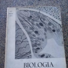 Libros de segunda mano: BIOLOGIA GENERAL TOMO 1 -- 1973 -- ALVARADO --