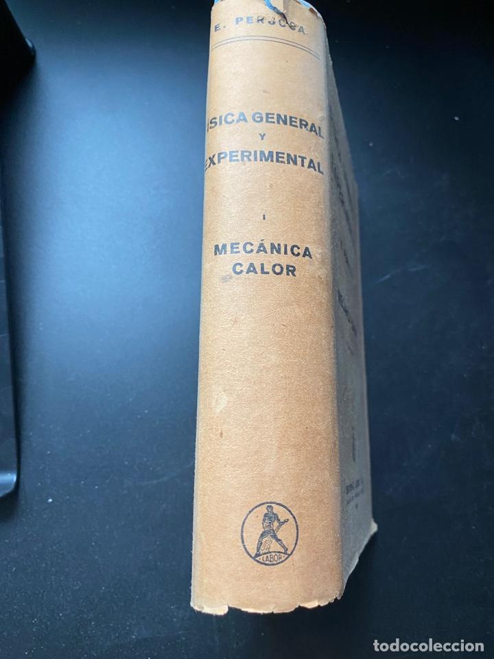 Libros de segunda mano de ciencias: F&Iacute;SICA GENERAL Y EXPERIMENTAL. E. PERUCCA. TOMO I.- MECANICA-CALOR. ED. LABOR. - Foto 2