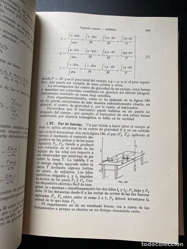 Libros de segunda mano de ciencias: F&Iacute;SICA GENERAL Y EXPERIMENTAL. E. PERUCCA. TOMO I.- MECANICA-CALOR. ED. LABOR. - Foto 4