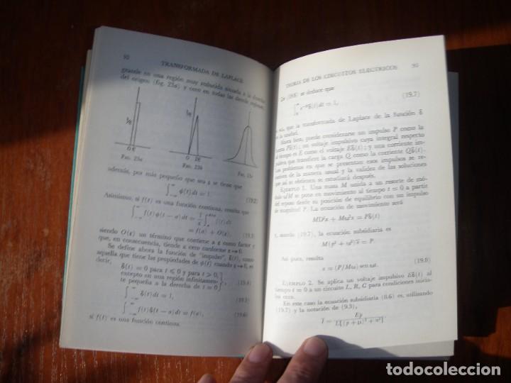 Libros de segunda mano de ciencias: LIBRO matem&aacute;ticas INTRODUCCI&Oacute;N A LA TRANSFORMADA DE LAPLACE JAEGER UTEHA MEXICO - Foto 4