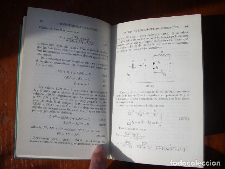 Libros de segunda mano de ciencias: LIBRO matem&aacute;ticas INTRODUCCI&Oacute;N A LA TRANSFORMADA DE LAPLACE JAEGER UTEHA MEXICO - Foto 5