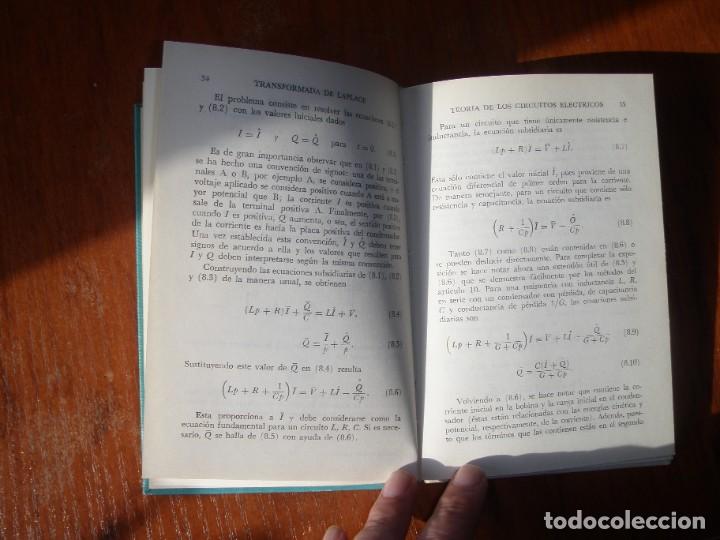 Libros de segunda mano de ciencias: LIBRO matem&aacute;ticas INTRODUCCI&Oacute;N A LA TRANSFORMADA DE LAPLACE JAEGER UTEHA MEXICO - Foto 8