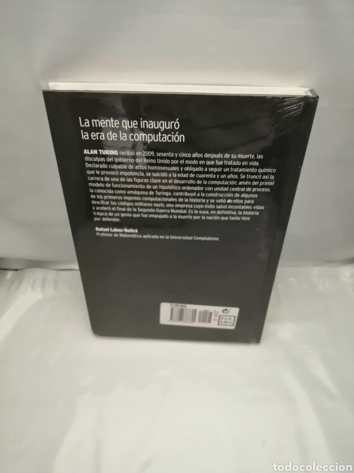 Libros de segunda mano de ciencias: TURING: LA MENTE QUE INAUGURO LA ERA DE LA COMPUTACION (SIN RECORRIDO COMERCIAL, COMO NUEVO) - Foto 2