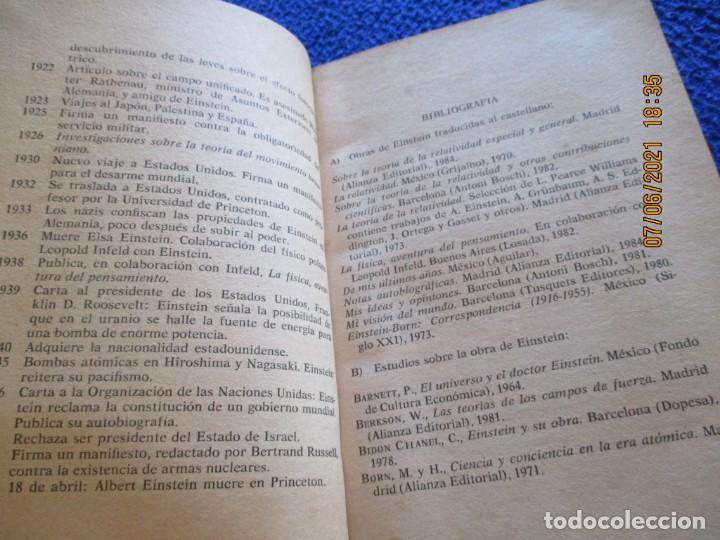 Libros de segunda mano de ciencias: El Significado de la Relatividad Albert Einstein Planeta-Agostini 1985 - Foto 8