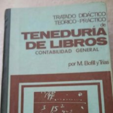 Libros de segunda mano de Ciencias: CONTABILIDAD GENERAL TENEDURÍA DE LIBROS