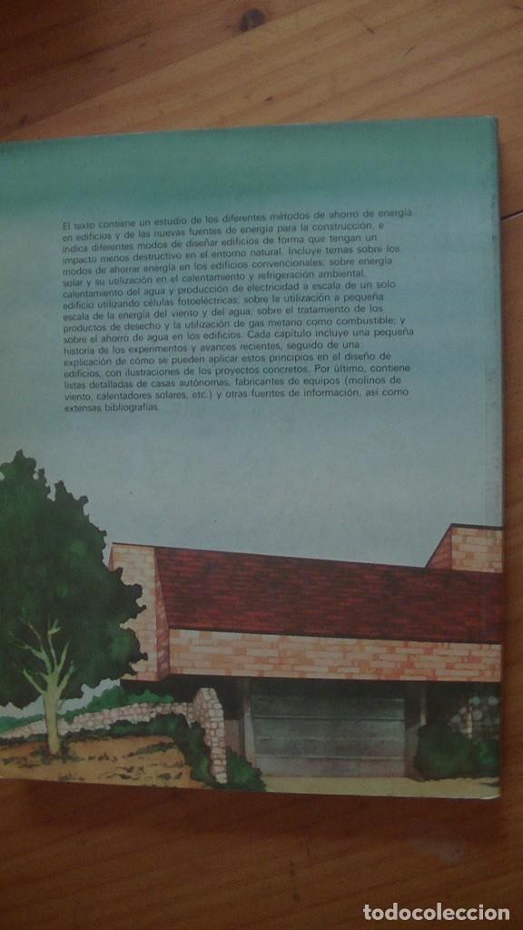 Libros de segunda mano de ciencias: Philip STEADMAN.ENERG&Iacute;A, MEDIO AMBIENTE Y EDIFICACI&Oacute;N Blume, Madrid, 1982 - Foto 2