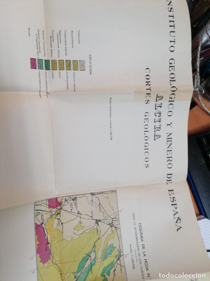 Libros de segunda mano: Mapa geol&oacute;gico de Espa&ntilde;a. Alcira - Foto 2