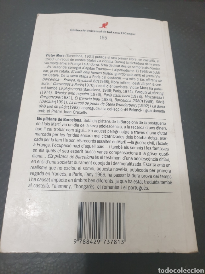 Libros de segunda mano: Els platans de Barcelona, 1994, V&iacute;ctor mora - Foto 4