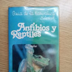 Libros de segunda mano: GUIA DE LA NATURALEZA EVEREST - ANFIBIOS Y REPTILES -PORTADAS ALGO MAL. Lote 270152803