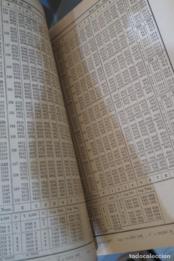 Libros de segunda mano de ciencias: TABLAS DE LOGARITMOS. SCHRON - Foto 3