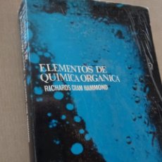 Libros de segunda mano de Ciencias: ELEMENTOS DE QUÍMICA ORGÁNICA. RICHARDS, CRAM, HAMMOND, ED CASTILLA 1.968