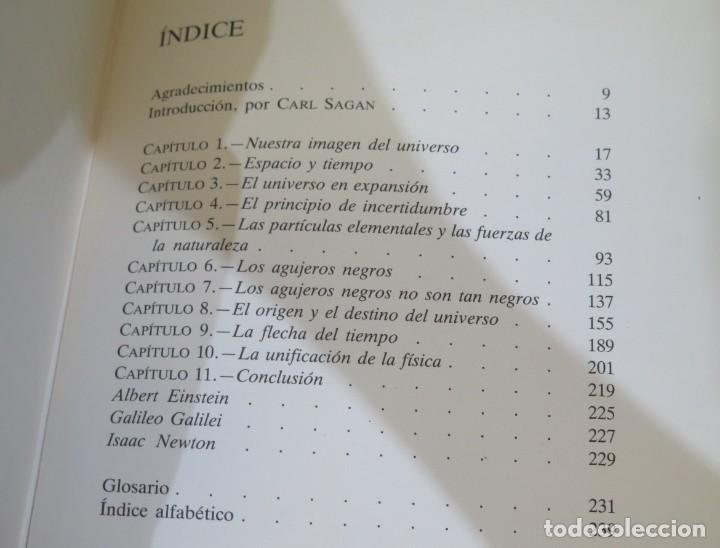 Libros de segunda mano de ciencias: HISTORIA DEL TIEMPO. HAWKING - Foto 2