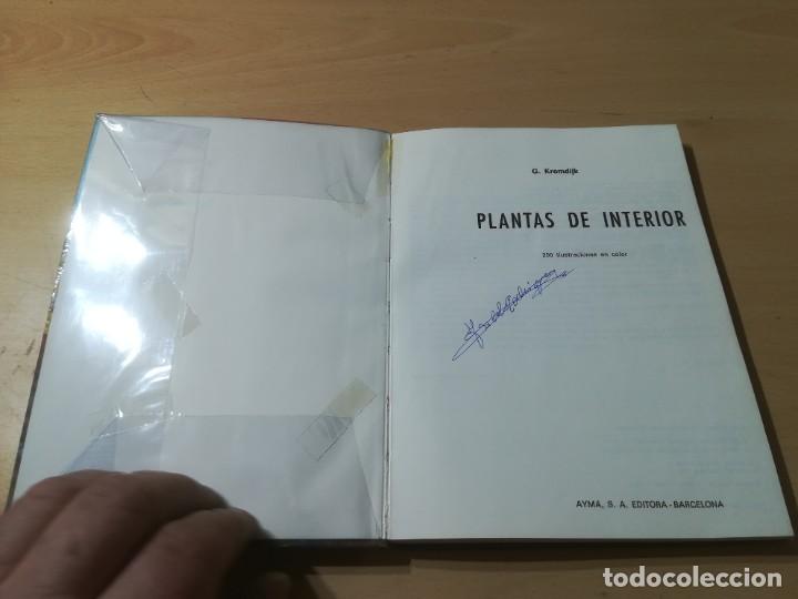 Libros de segunda mano: PLANTAS DE INTERIOR / G KROMDIJK / AYMA / AI69 - Foto 3