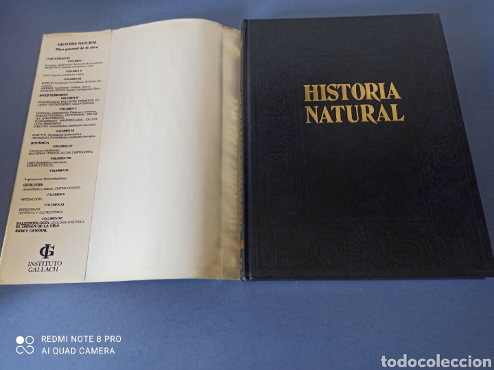 Libros de segunda mano: Hist&ograve;ria natural. Instituto Gallagh - Foto 2